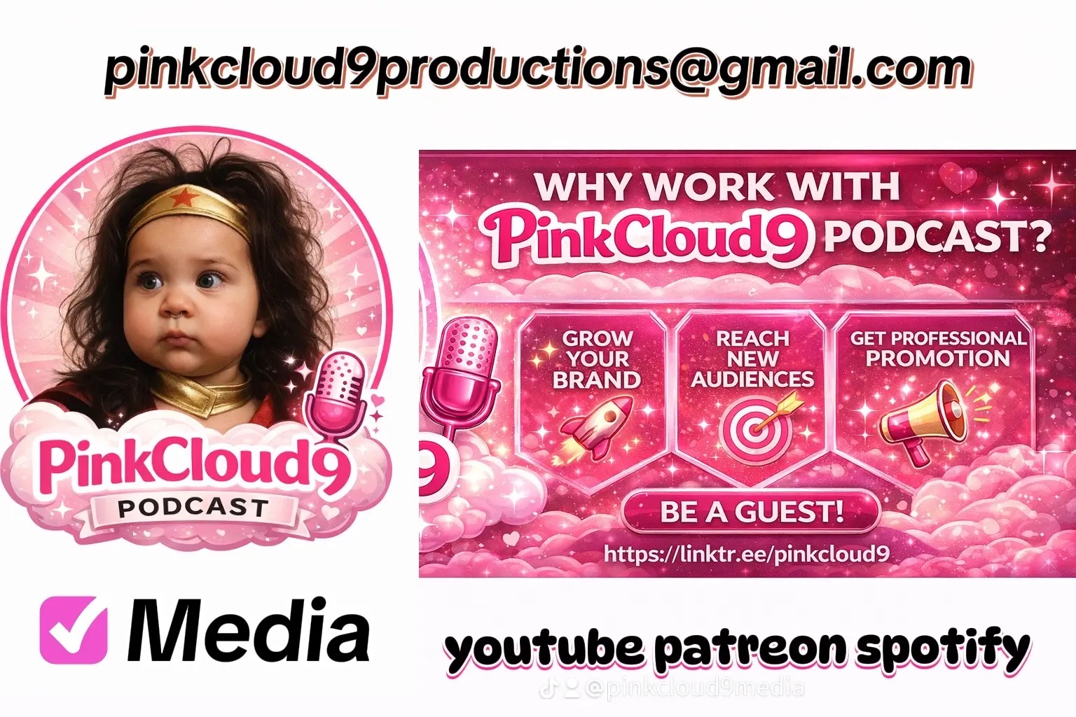 Pink Cloud Nine Media Cover Image
