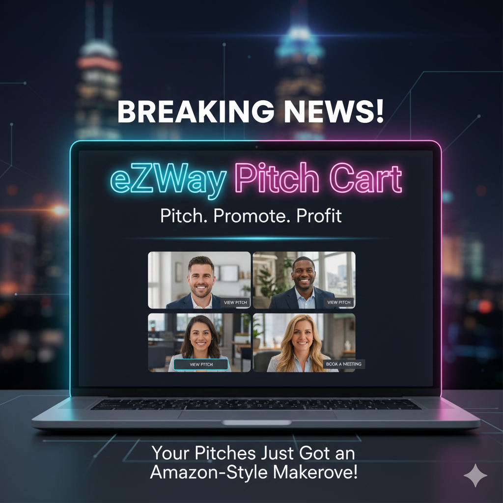 eZWay Network Launches Revolutionary Pitch Cart: Your Pitches Just Got an Amazon-Style Makeover! – eZWay News